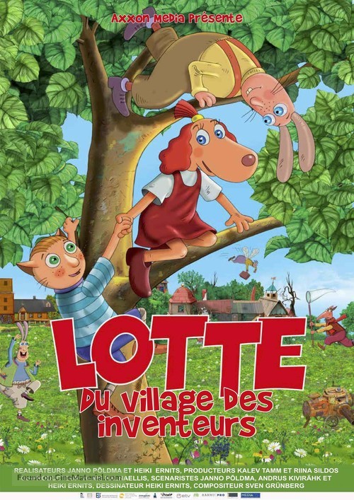 Leiutajatek&uuml;la Lotte - French Movie Poster