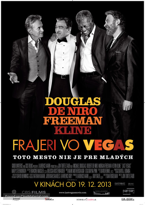 Last Vegas - Slovak Movie Poster