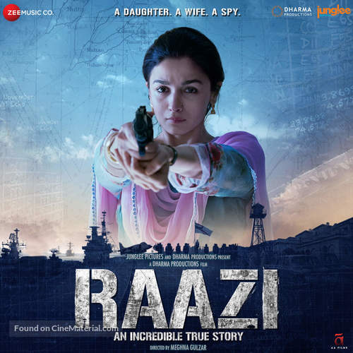 Raazi - Indian Movie Poster