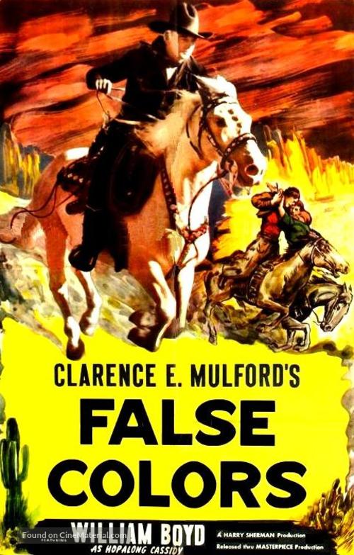 False Colors - Re-release movie poster