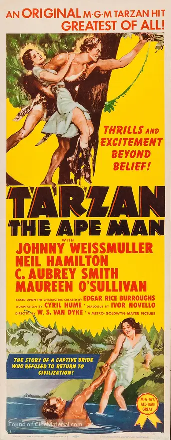 Tarzan The Ape Man 1932 Full Movie Tarzan the Ape Man (1932) movie poster