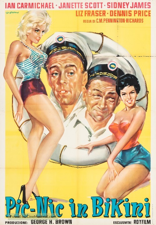 Double Bunk - Italian Movie Poster