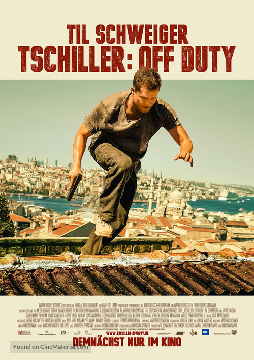 Nick Off Duty - German Movie Poster