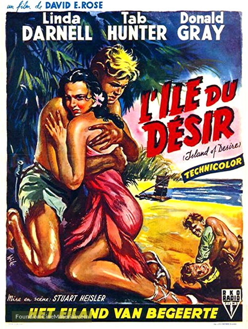 Saturday Island - Belgian Movie Poster
