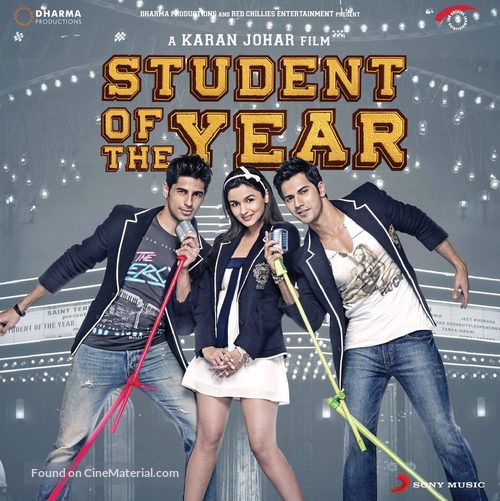 Student of the Year - Indian Blu-Ray movie cover