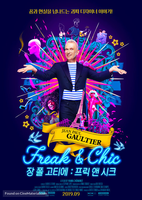 Jean Paul Gaultier: Freak and Chic - South Korean Movie Poster