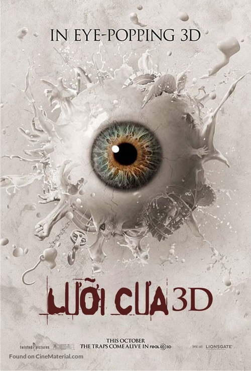 Saw 3D - Vietnamese Movie Poster