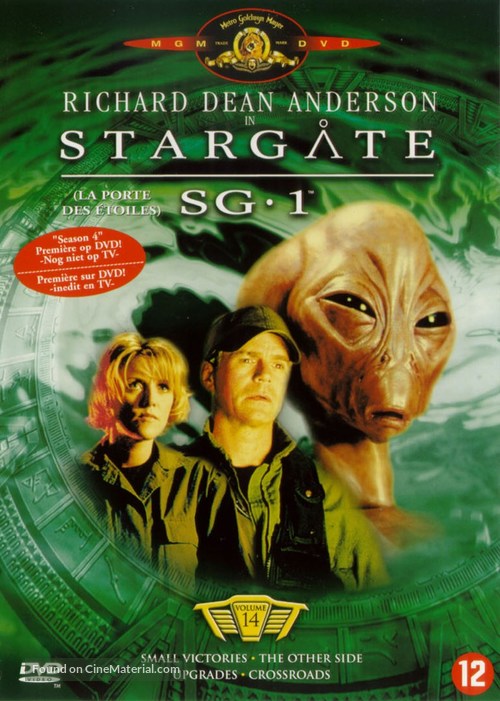 &quot;Stargate SG-1&quot; - Dutch DVD movie cover
