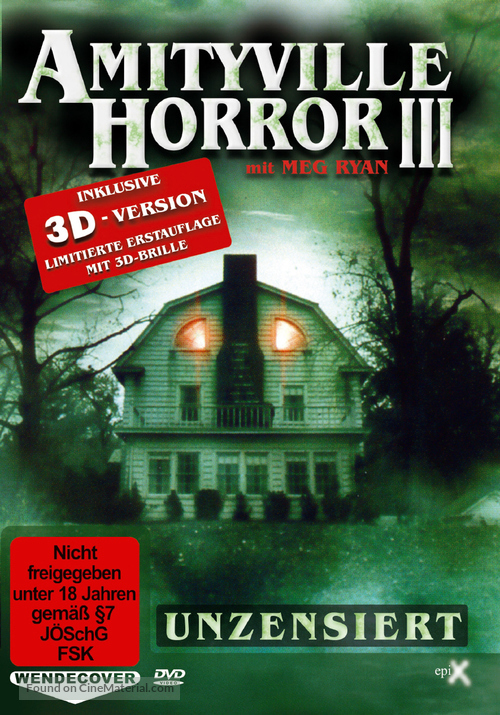Amityville 3-D - German Movie Cover