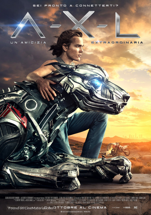 A.X.L. - Italian Movie Poster
