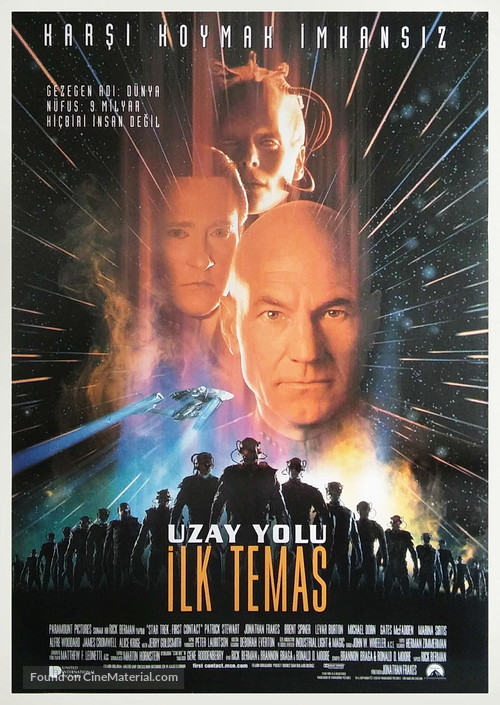 Star Trek: First Contact - Turkish Movie Poster