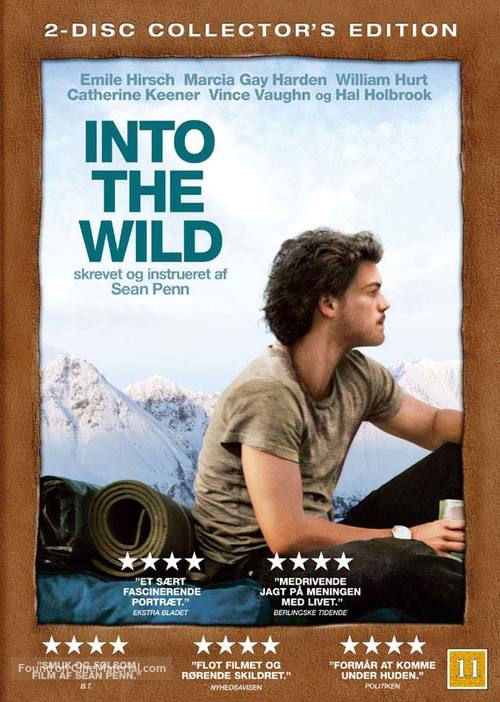 Into the Wild - Danish DVD movie cover