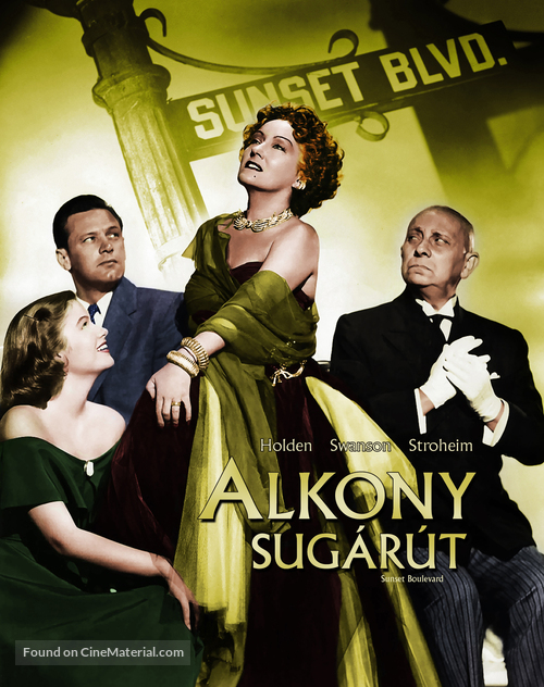 Sunset Blvd. - Hungarian Movie Cover