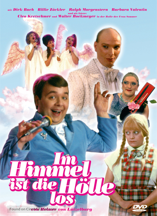 Im Himmel ist die H&ouml;lle los - German DVD movie cover