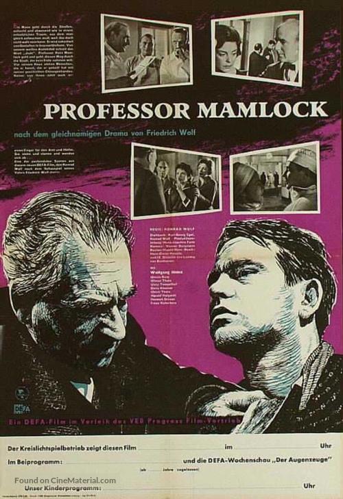 Professor Mamlock - German Movie Poster