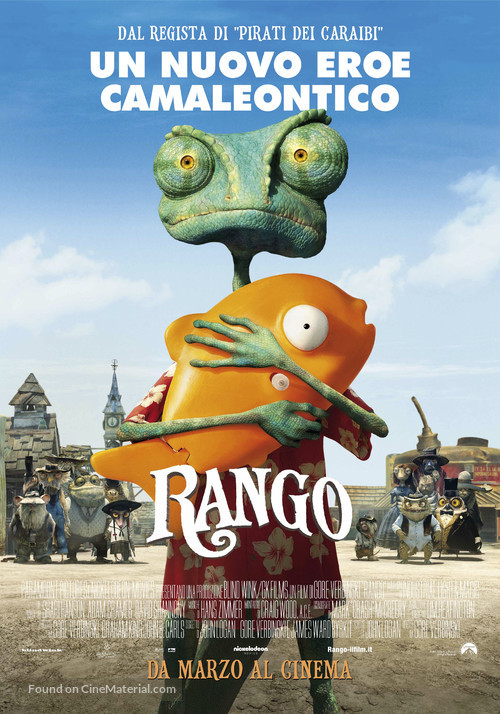 Rango - Italian Movie Poster