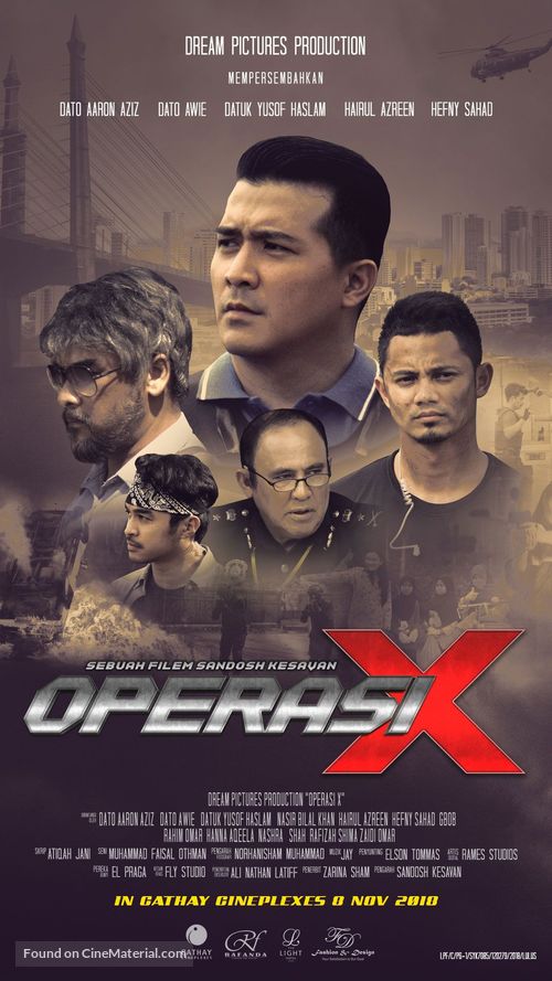 Operasi X - Singaporean Movie Poster