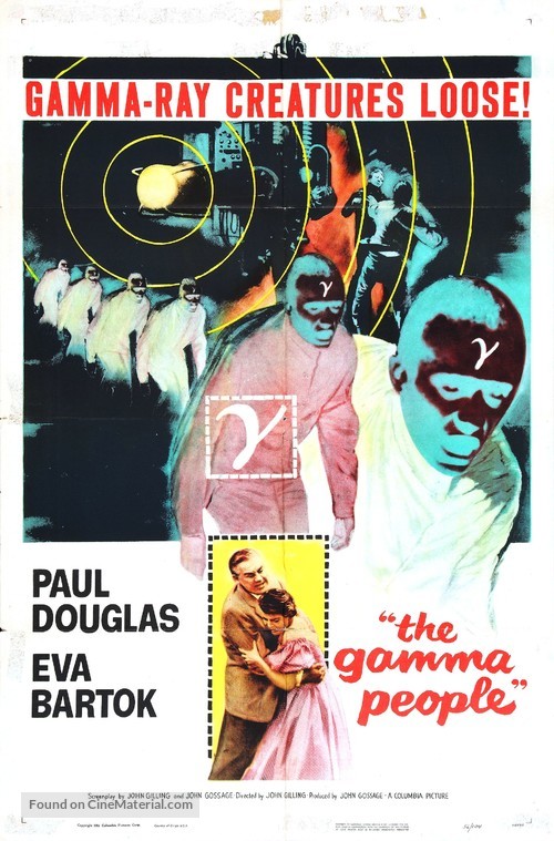 The Gamma People - Movie Poster