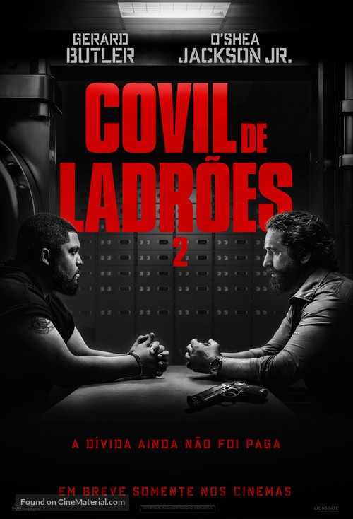 Den of Thieves 2 - Brazilian Movie Poster