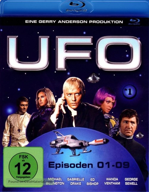 &quot;UFO&quot; - German Blu-Ray movie cover
