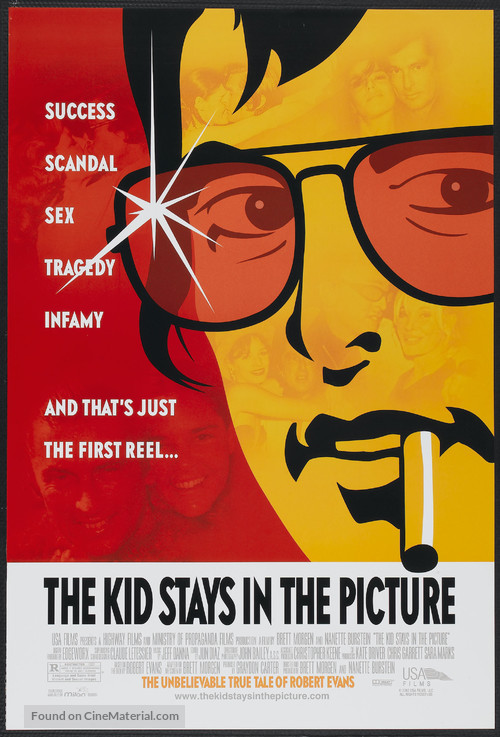 The Kid Stays In the Picture - Theatrical movie poster