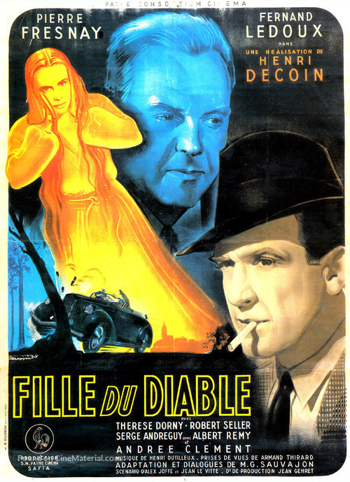 Fille du diable, La - French Movie Poster