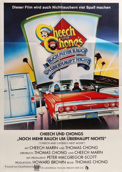 Cheech &amp; Chong&#039;s Next Movie - German Movie Poster