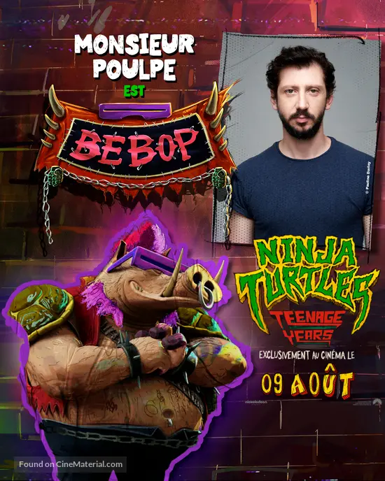 Teenage Mutant Ninja Turtles: Mutant Mayhem - French Movie Poster