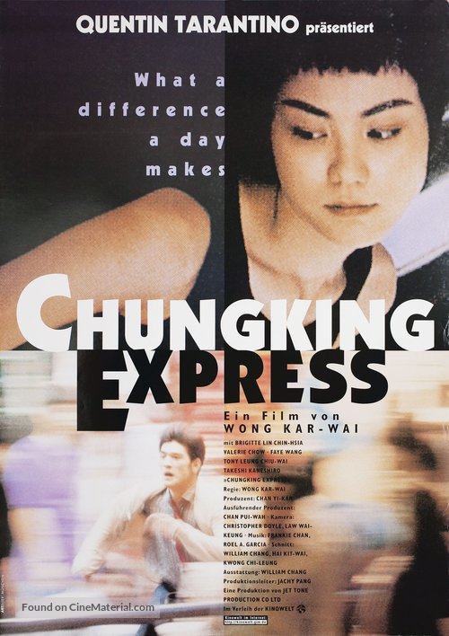 Chung Hing sam lam - German Movie Poster