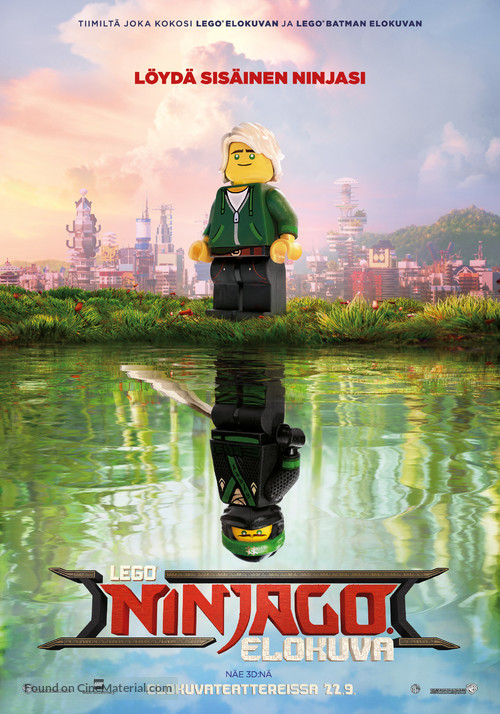 The Lego Ninjago Movie - Finnish Movie Poster