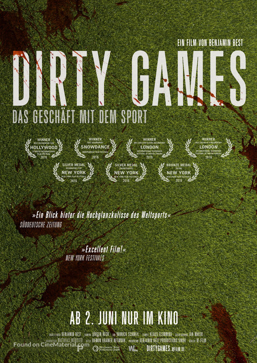 Dirty Games - German Movie Poster