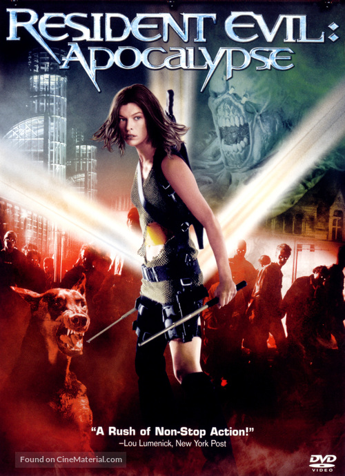 Resident Evil: Apocalypse - DVD movie cover