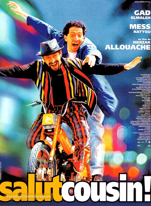 Salut cousin! - French Movie Poster