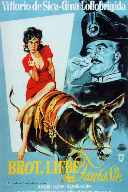 Pane, amore e gelosia - German Movie Poster