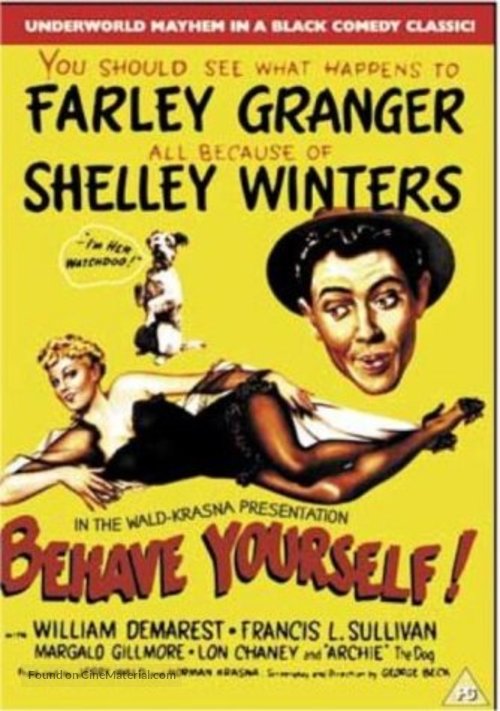 Behave Yourself! - British DVD movie cover