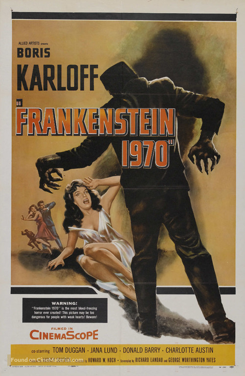 Frankenstein - 1970 - Movie Poster