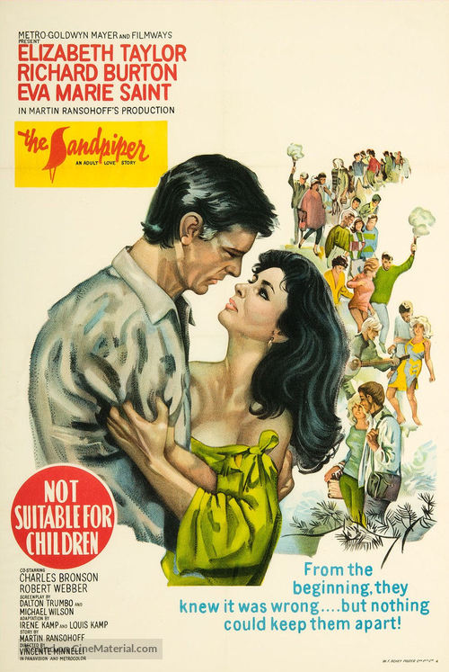 The Sandpiper - Australian Movie Poster