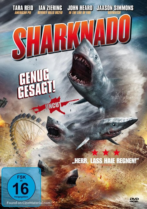 Sharknado - German DVD movie cover