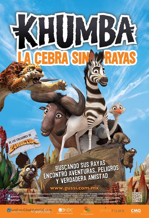 Khumba - Mexican Movie Poster