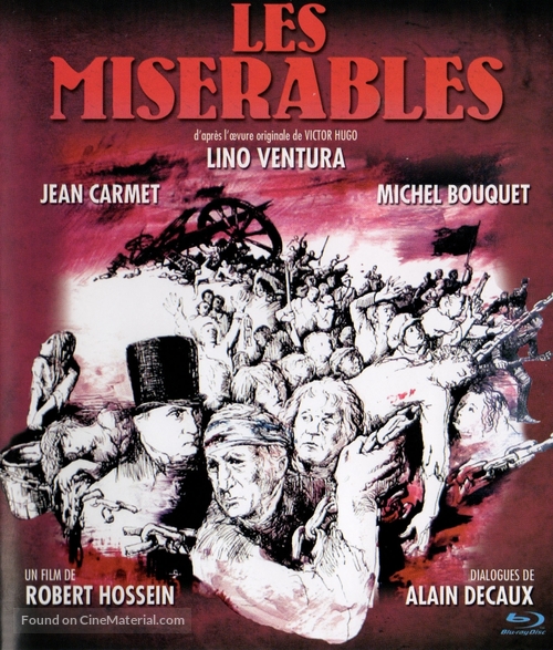 Les mis&eacute;rables - French Blu-Ray movie cover