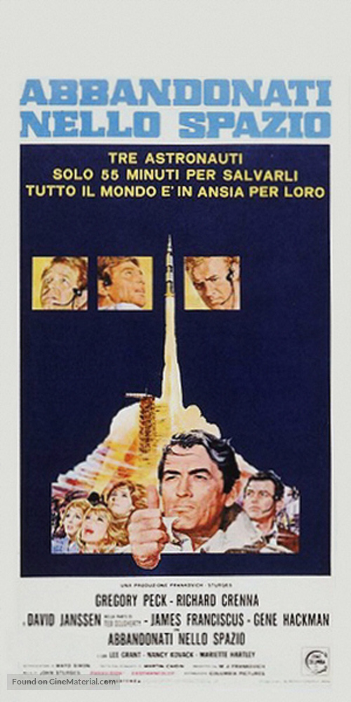 Marooned - Italian Theatrical movie poster