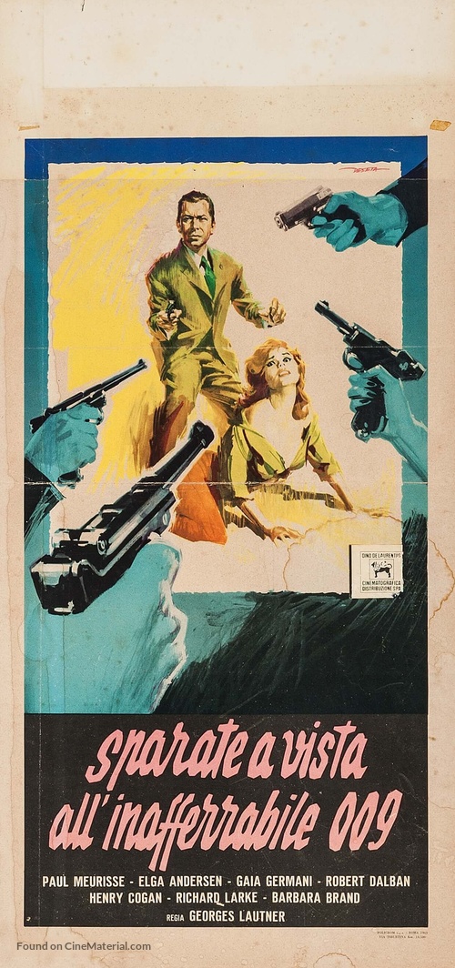 L&#039;oeil du monocle - Italian Movie Poster