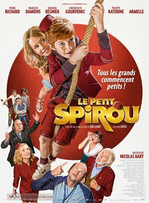 Le petit Spirou - French Movie Poster