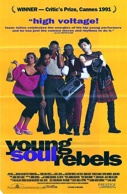 Young Soul Rebels - British Movie Poster