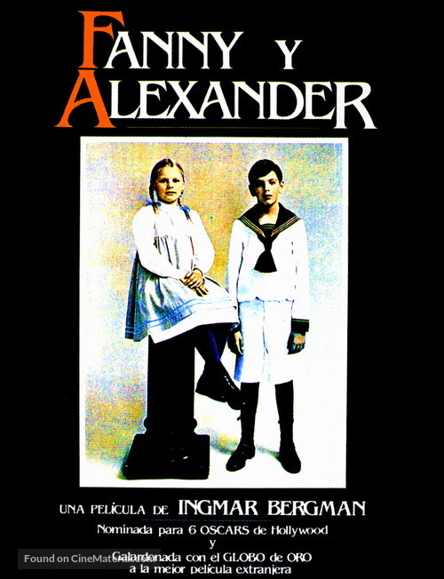 Fanny och Alexander - Spanish Movie Poster