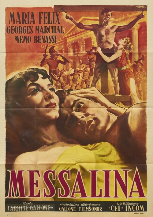 Messalina - Italian Movie Poster