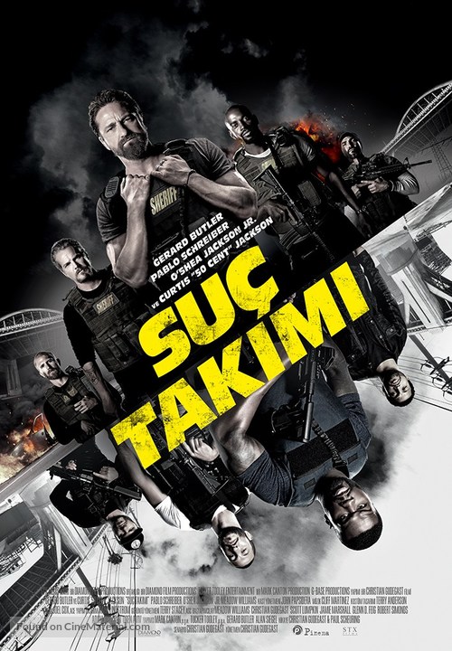 Den of Thieves - Turkish Movie Poster