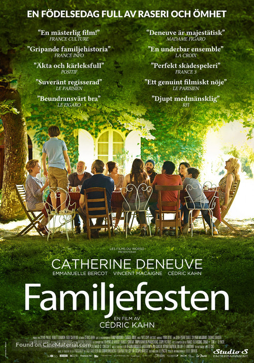 F&ecirc;te de famille - Swedish Movie Poster