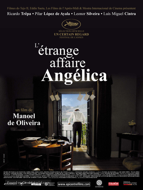 O Estranho Caso de Ang&eacute;lica - French Movie Poster