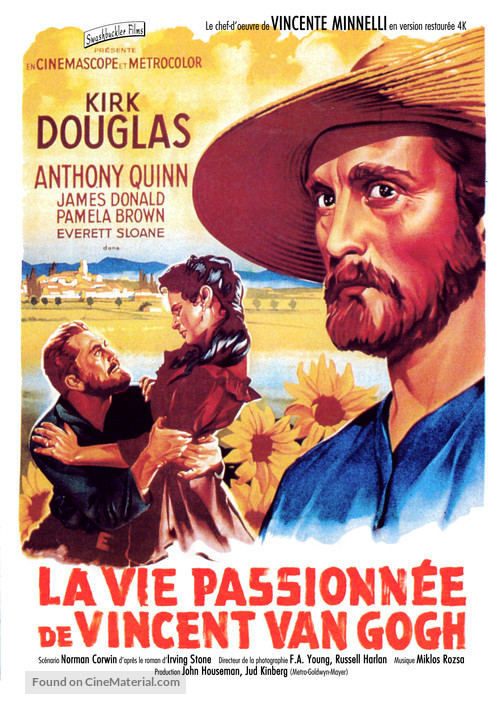 Lust for Life - French Re-release movie poster